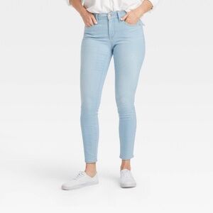 Universal thread mid rise skinny jean in 14 long